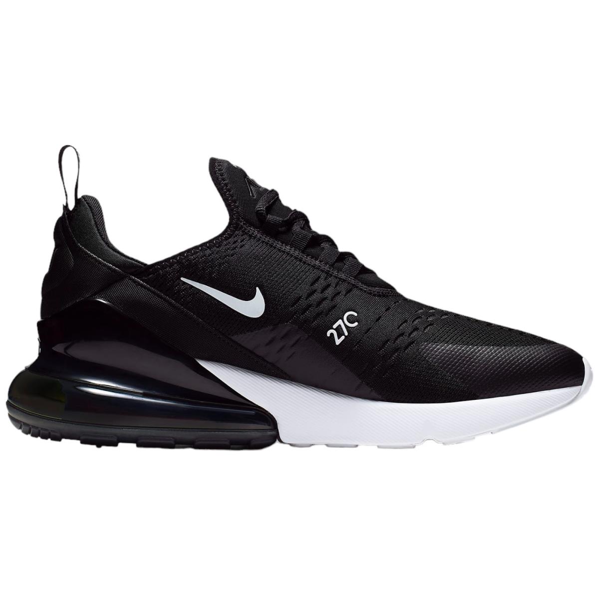 Nike Air Max 270 Men`s Black White Red Anthracite US Sizes 7-14 - AH8050 002 - Black/White/Solar Red/Anthracite