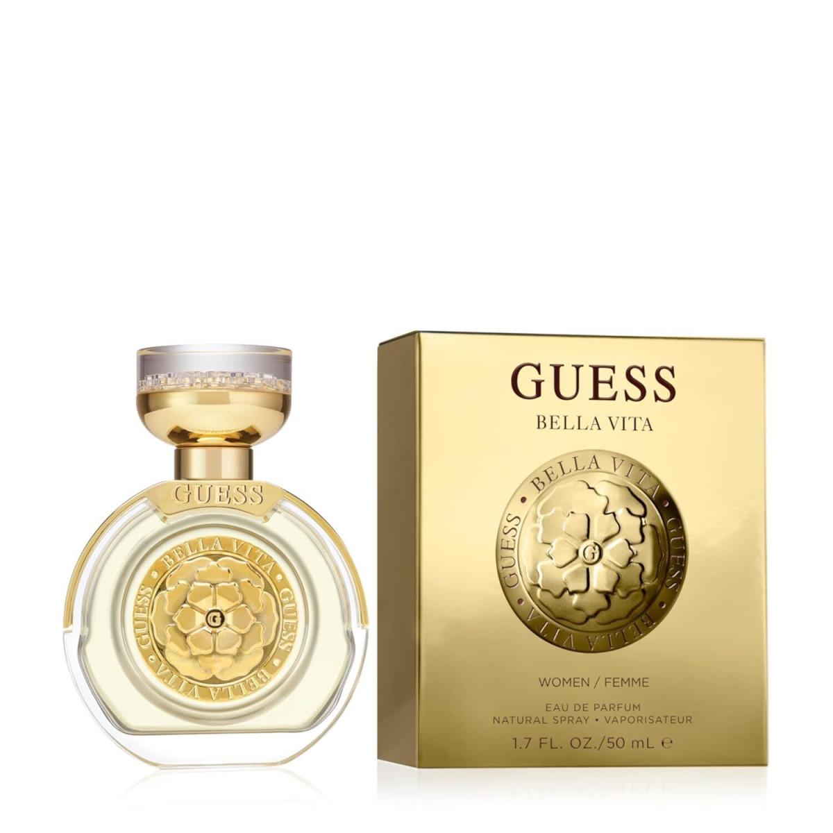 Guess Bella Vita Eau de Parfum Perfume Spray For Men Women Unisex I GUESS Bella Vita Eau de Parfum Perfume 1.70 Fl.Oz.