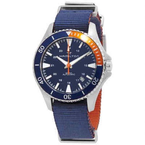 Hamilton Khaki Navy Scuba Automatic Blue Dial Men`s Watch H82365941