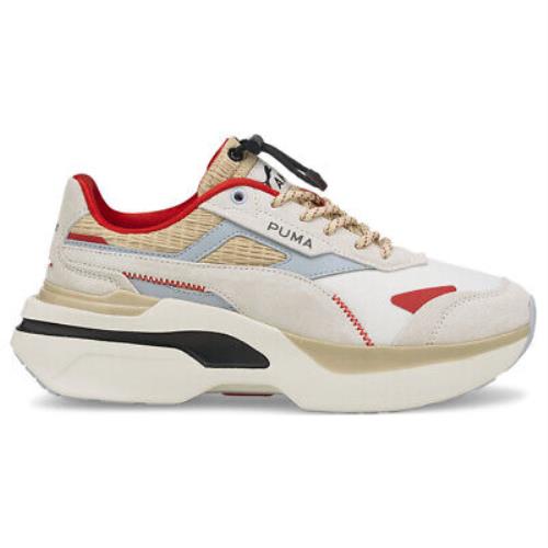 Puma Kosmo Rider Retro Grade Platform Womens Beige Sneakers Casual Shoes 386449