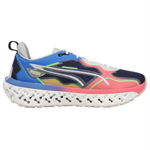 Puma Xetic Sculpt Energy Lace Up Mens Blue Pink Sneakers Casual Shoes 387656-0
