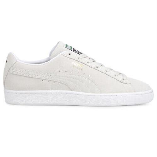Puma Suede Classic Xxi Lace Up Mens White Sneakers Casual Shoes 37491541