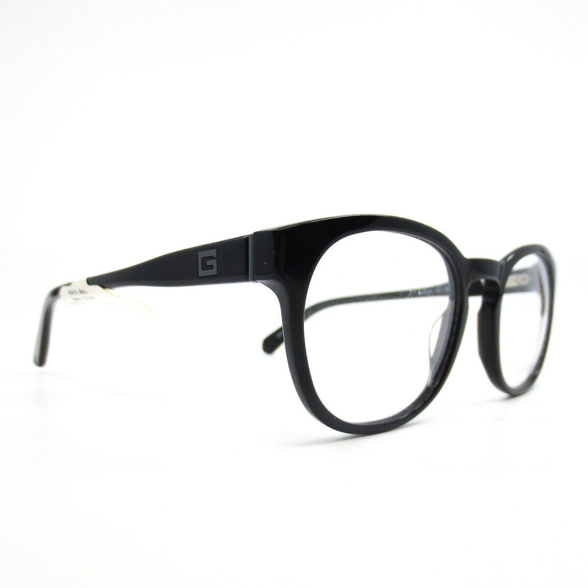 Guess GU1907 001 Black Plastic Round Optical Eyeglasses Frames 49-20-140