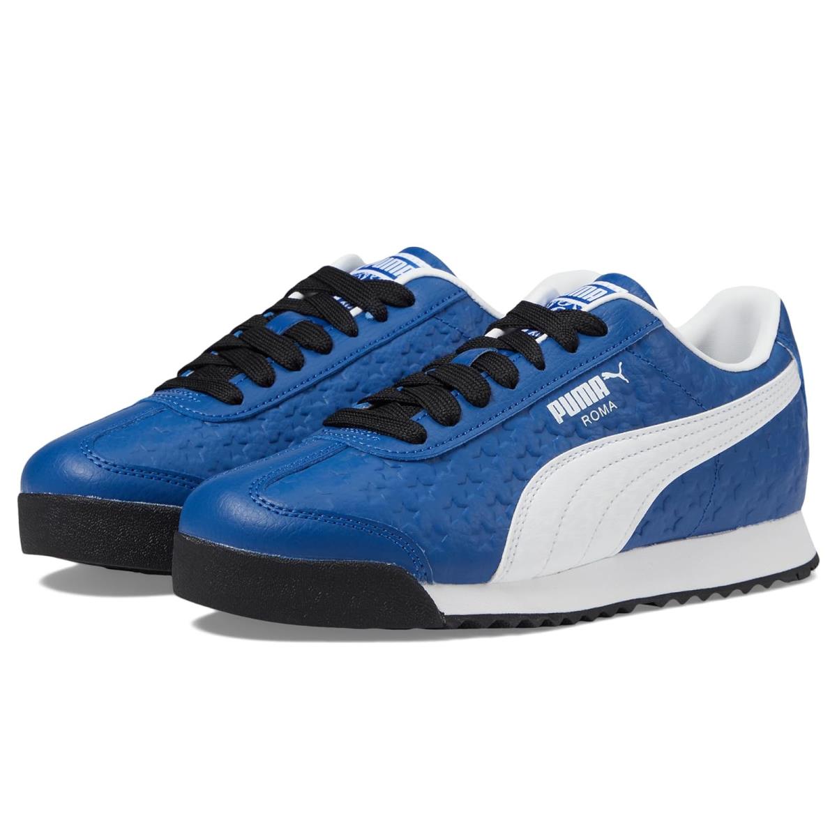 Children Unisex Shoes Puma Kids Puma Kids Roma Trophies Sneaker Big Kid - Cobalt Glaze/Puma White/Puma Black