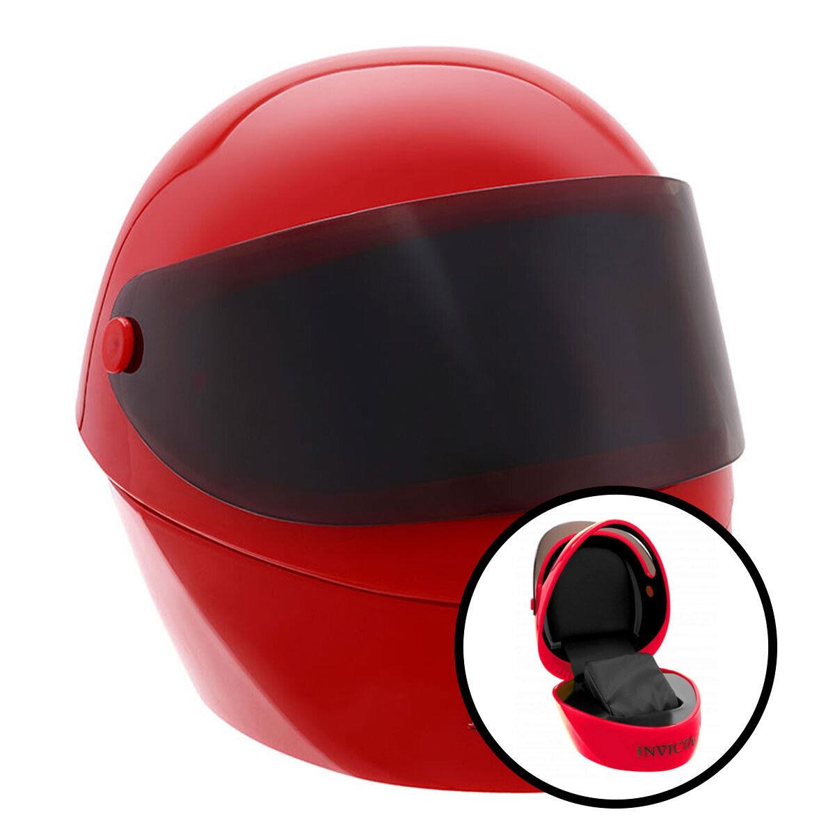 Invicta 1-Slot Red Helmet Watch Case IPM277