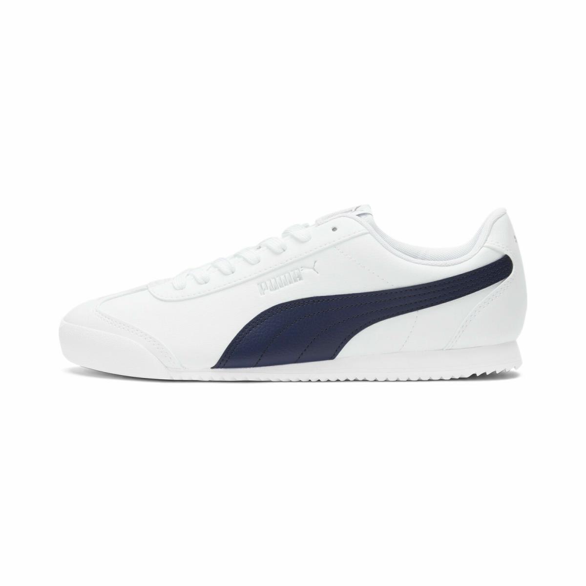 Puma Turino SL Men`s Sneakers White/navy Blue Size: 12 M US