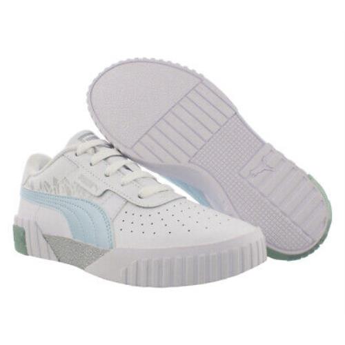 Puma Cali Arctic PS Girls Shoes Size 2.5 Color: Puma White/omphalodes