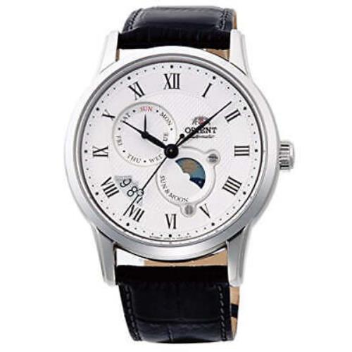 Orient Classic Sun Moon Mechanical Watch RN-AK0005S Men`s