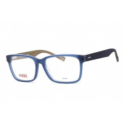 Hugo Boss HG0182-FLL-55 Matte Blue Eyeglasses