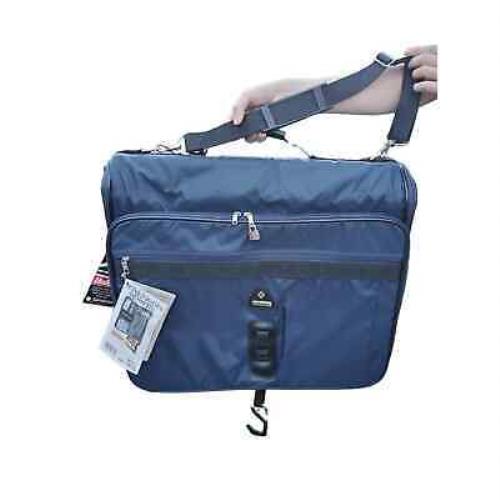 Samsonite Silhouette Ultravalet Big Garment Bag Luggage Suitcase Blue