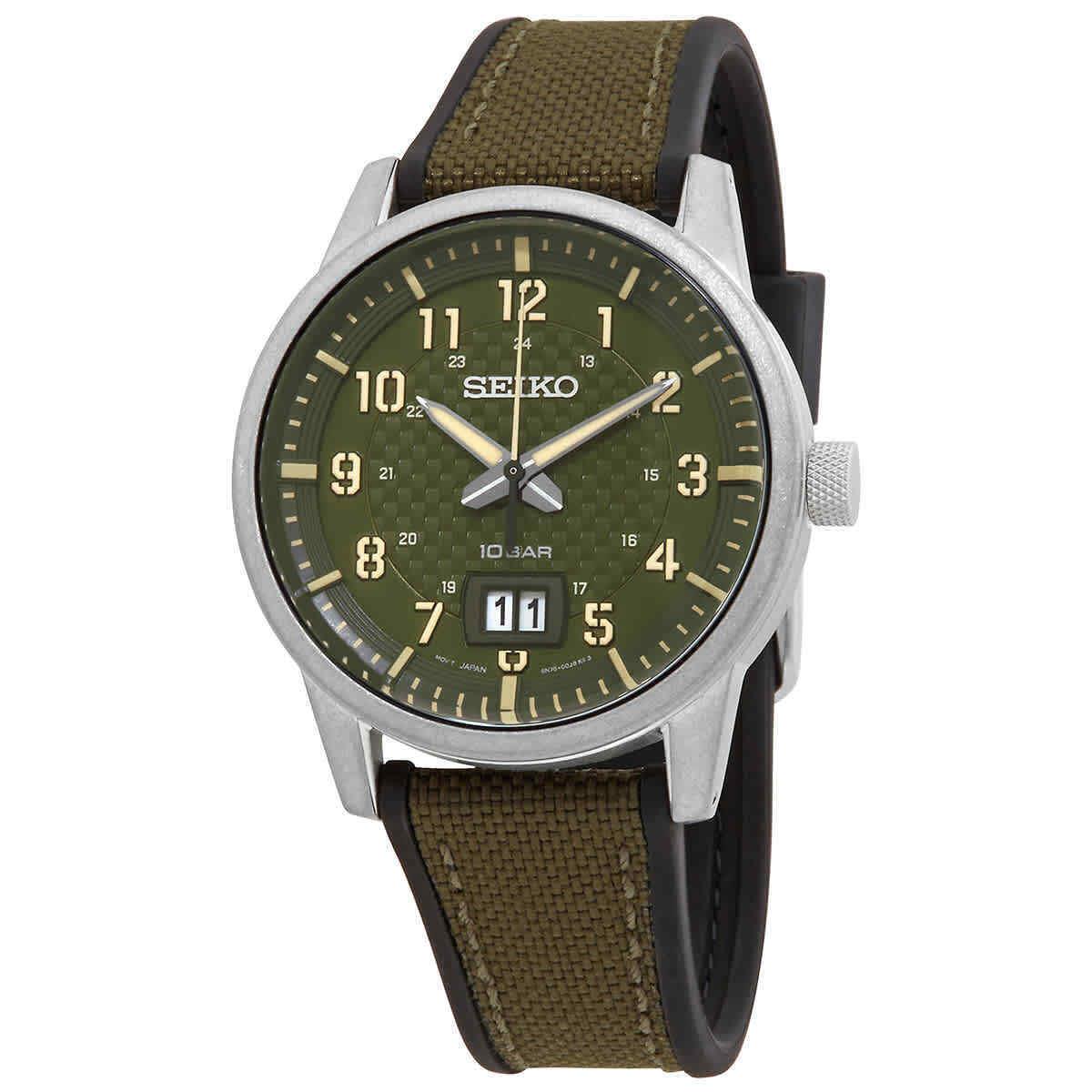 Seiko Conceptual Green Men`s Watch - SUR323