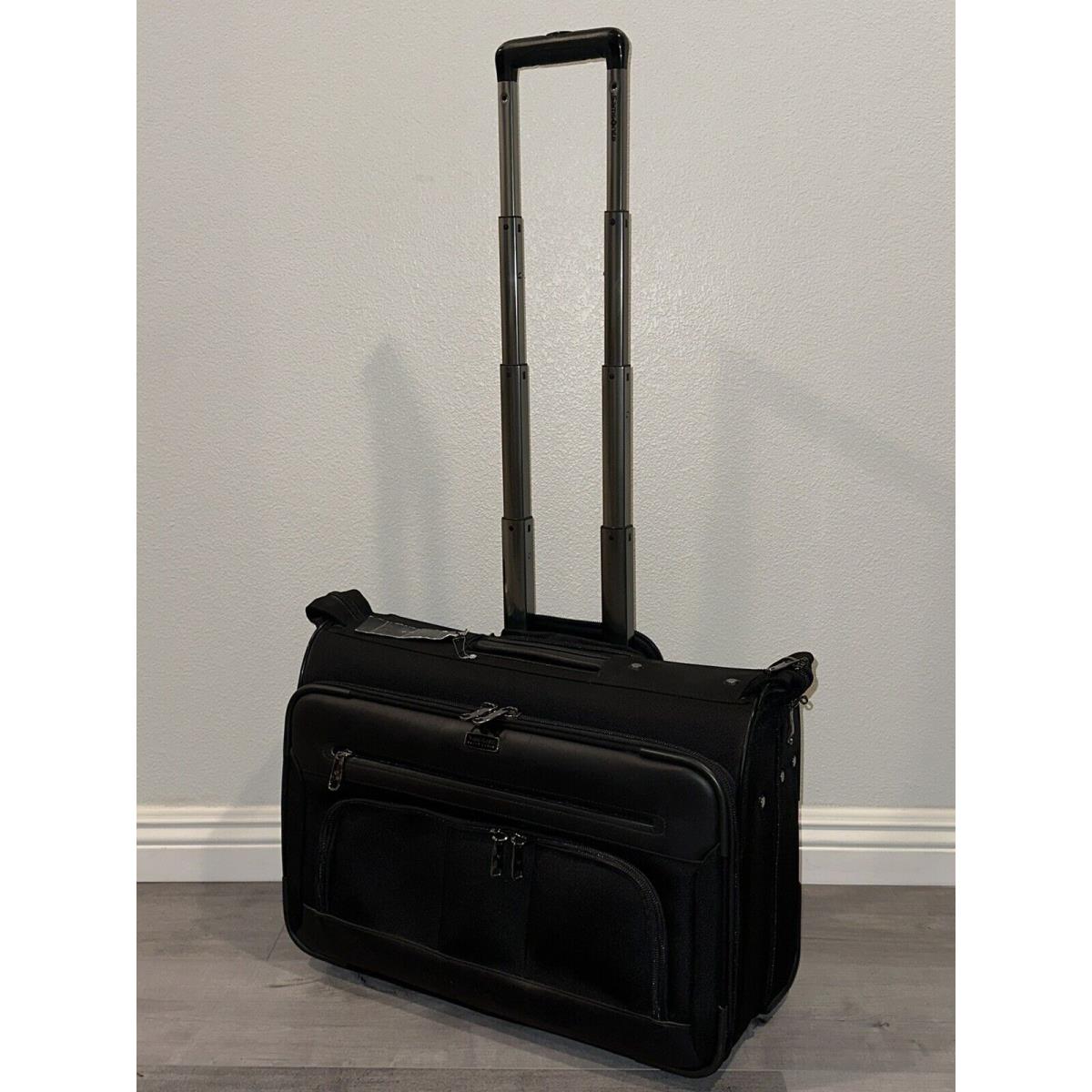 Samsonite Opto II Upright Roller Garment Bag Luggage Case 45260-1041 Black