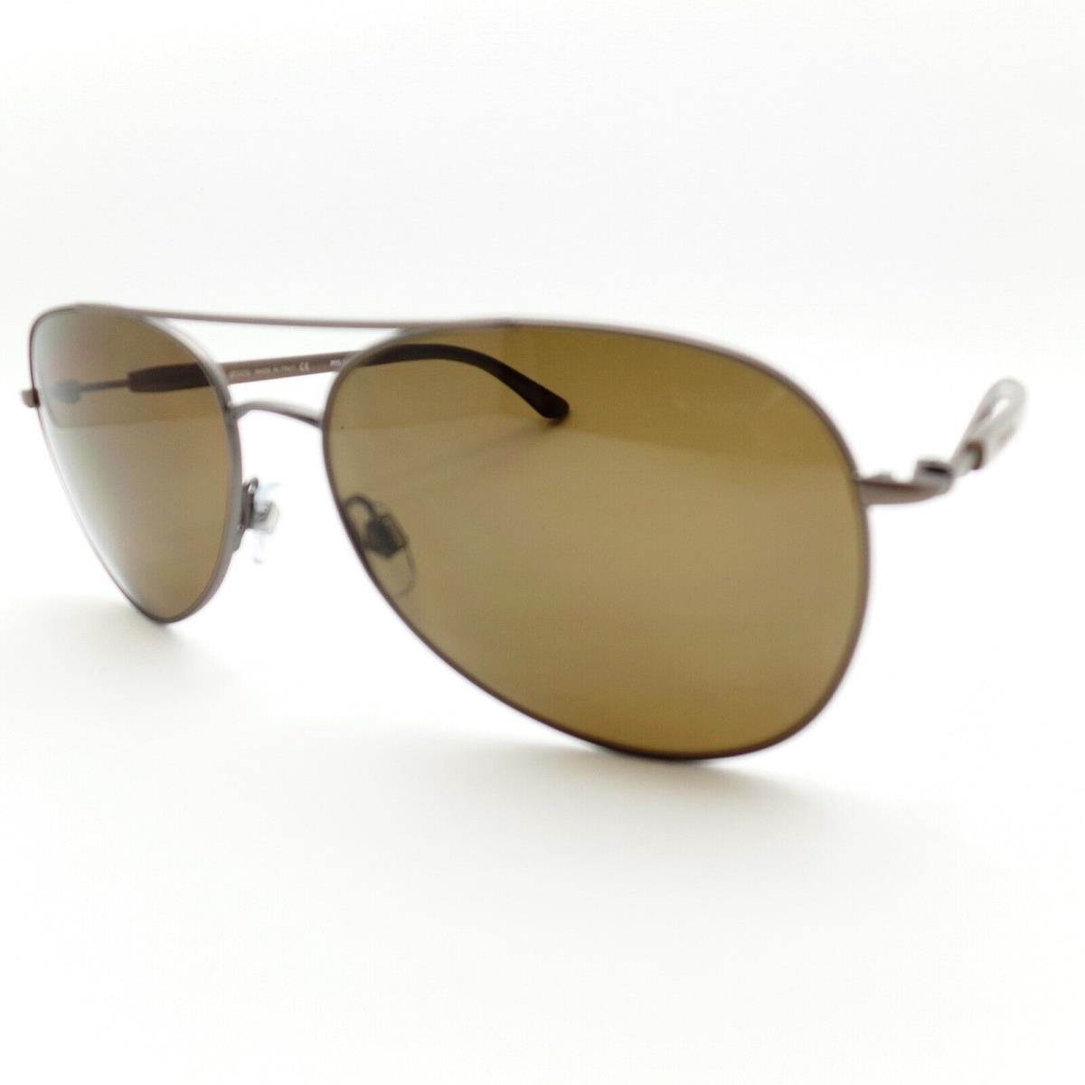 Giorgio Armani 6026 3006/83 Brown Polarized UV Sunglasses