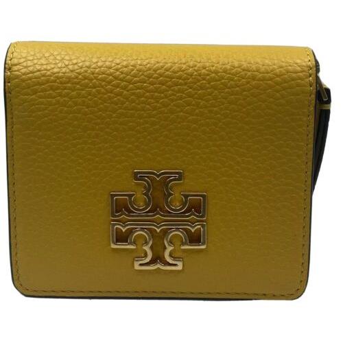 Tory Burch Britten Mini Wallet / Coin Pouch Color Goldfinch