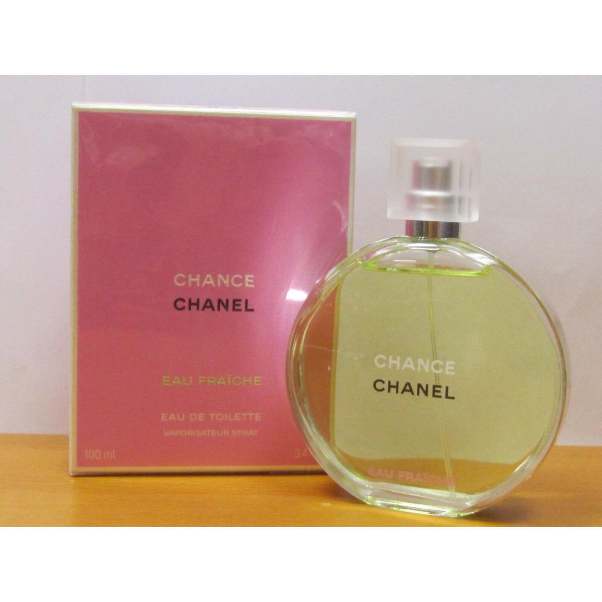 Chance Eau Fraiche By Chanel Perfume Women 3.4 oz/100 ml Eau De Toilette Spray