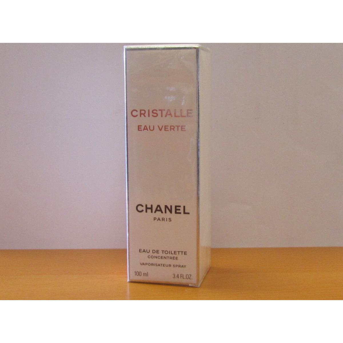 Cristalle Eauverte By Chanel Perfume Women 3.4 oz Edt Concentree Spray