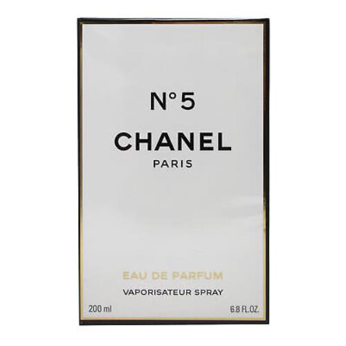Chanel No. 5 Eau De Parfum For Women 6.8 Ounces
