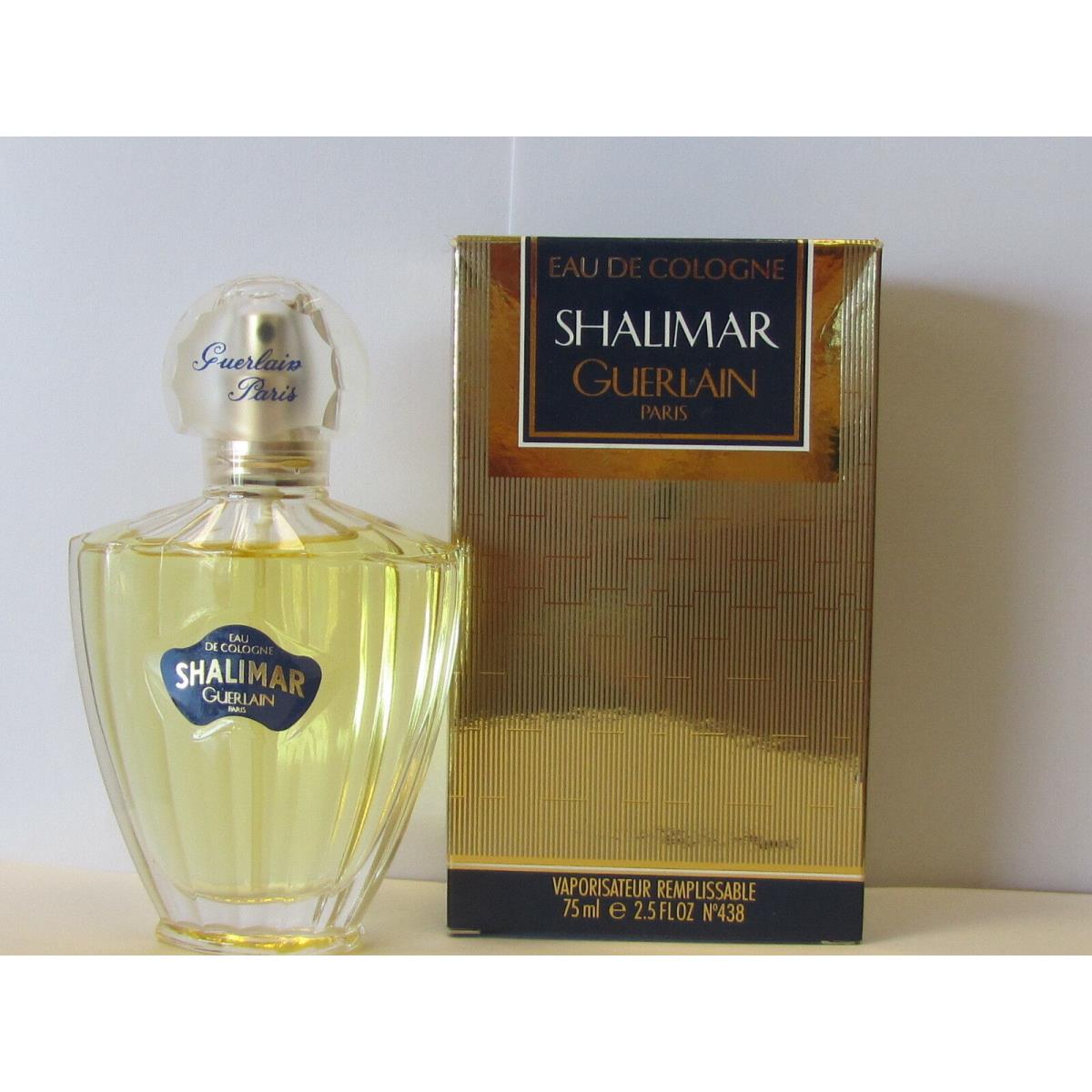 Vintage Shalimar By Guerlain Perfume Women 2.5 Oz/ 75 ml Eau De Cologne Spray