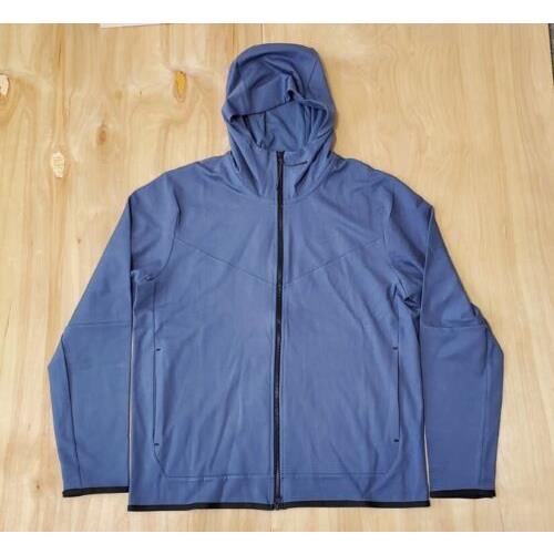 Nike Nsw Tech Fleece Lightweight Hoodie Diffused Blue DX0822-491 Size L