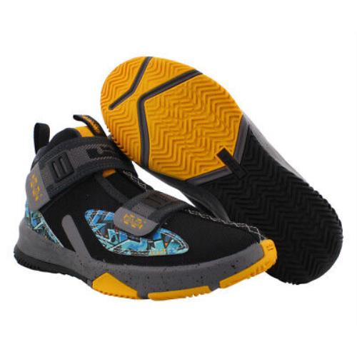 Nike Lebron Soldier Xiii Boys Shoes Size 12 Color: Black/university