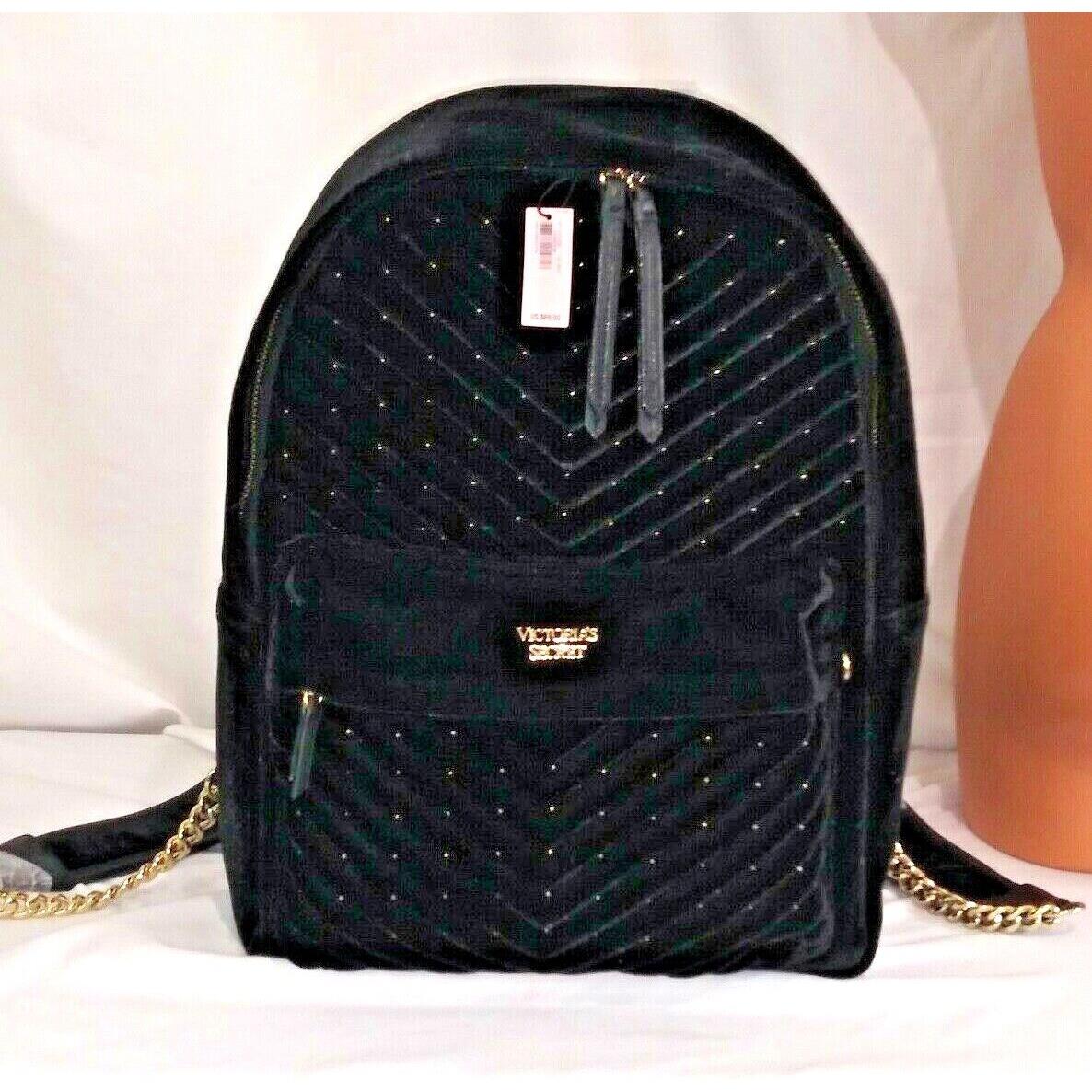 Victorias Secret Supermodel Velour Velvet ON The GO City Backpack