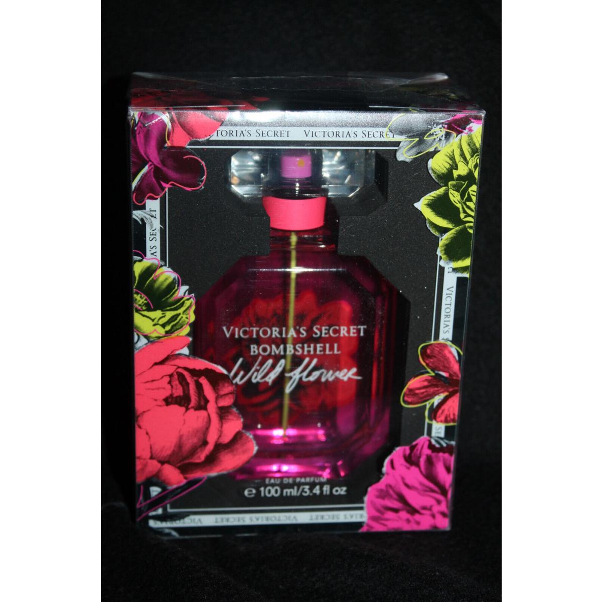 Victoria`s Secret Fine Fragrance Bombshell Wildflower Eau DE Parfum 3.4 oz