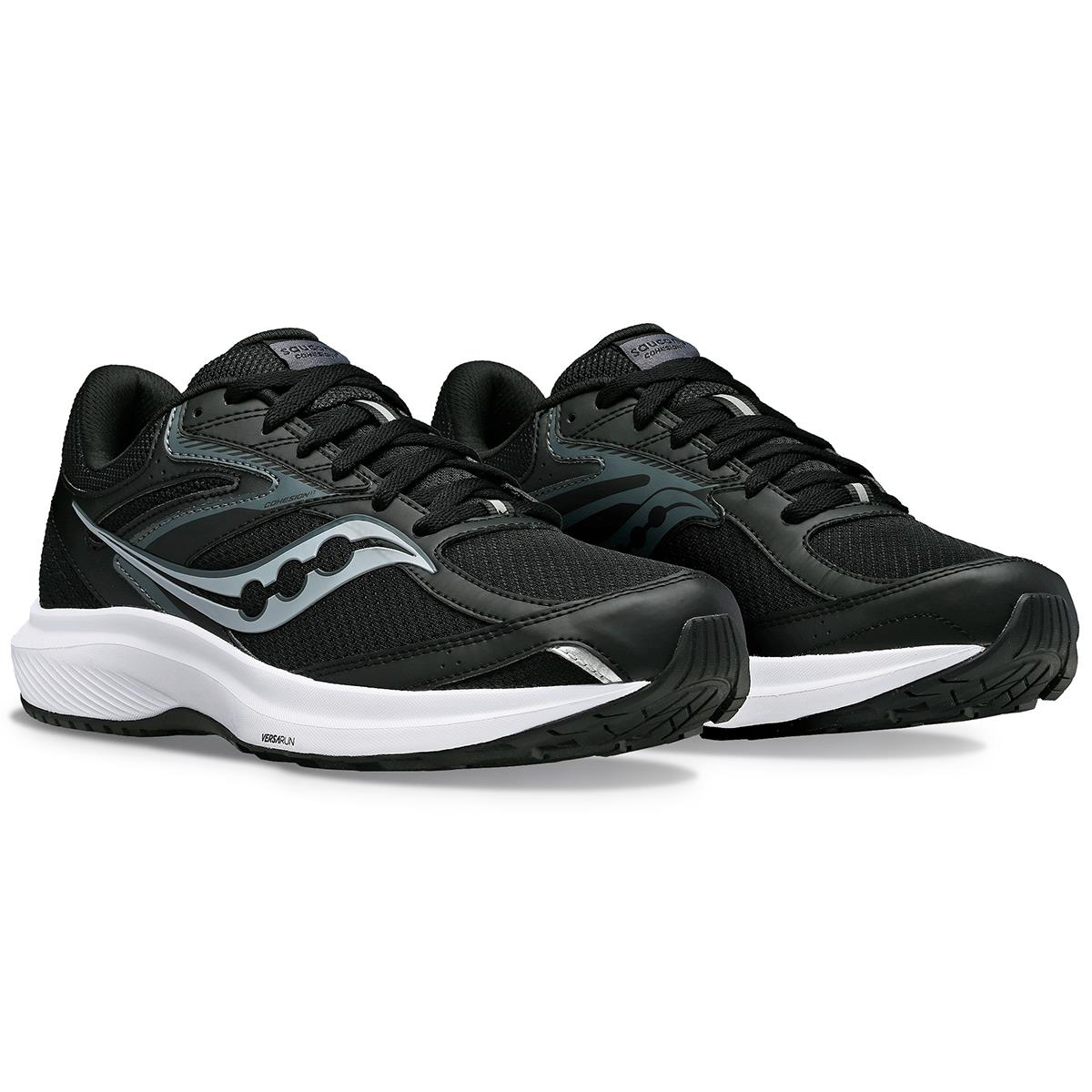 Saucony Men`s Cohesion 17 Running Shoes Wide BLACK
