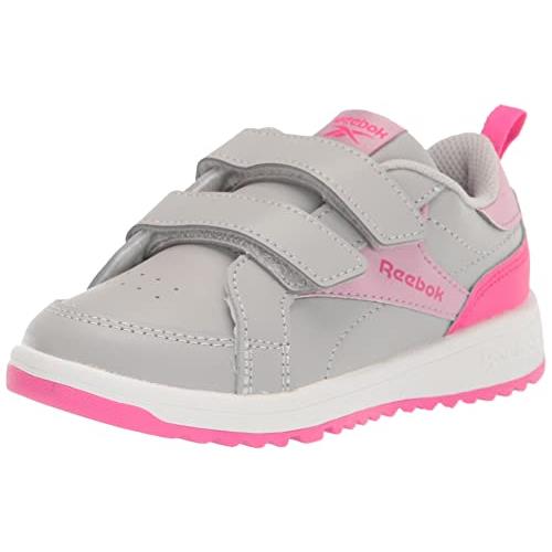 Reebok Unisex-child Weebok Low Sneaker Pure Grey/Infused Lilac/Proud Pink