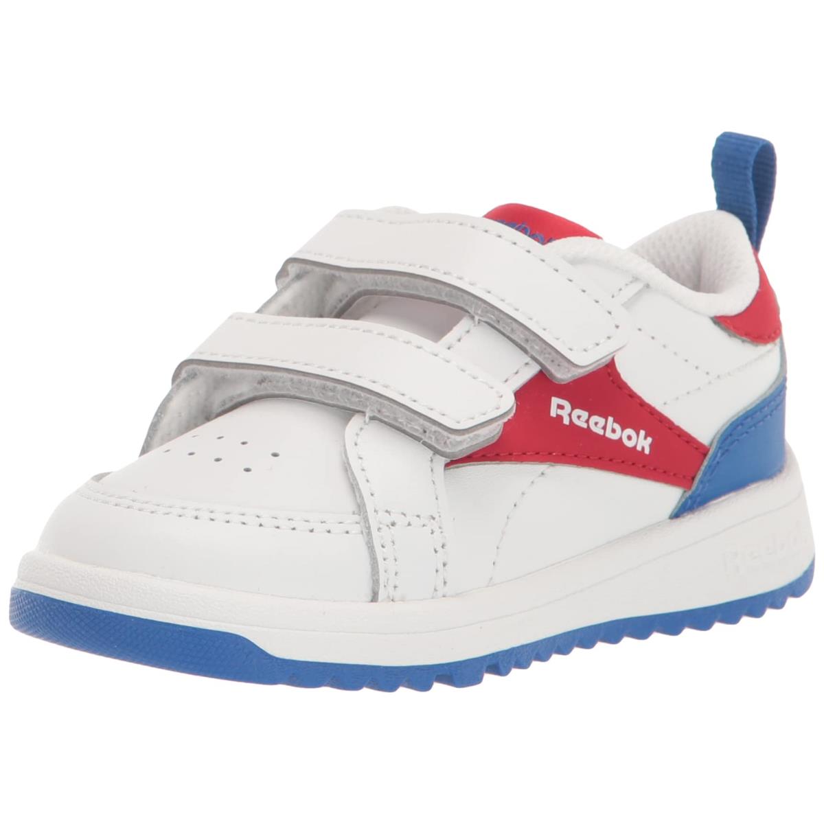 Reebok Unisex-child Weebok Low Sneaker White/Vector Red/Vector Blue