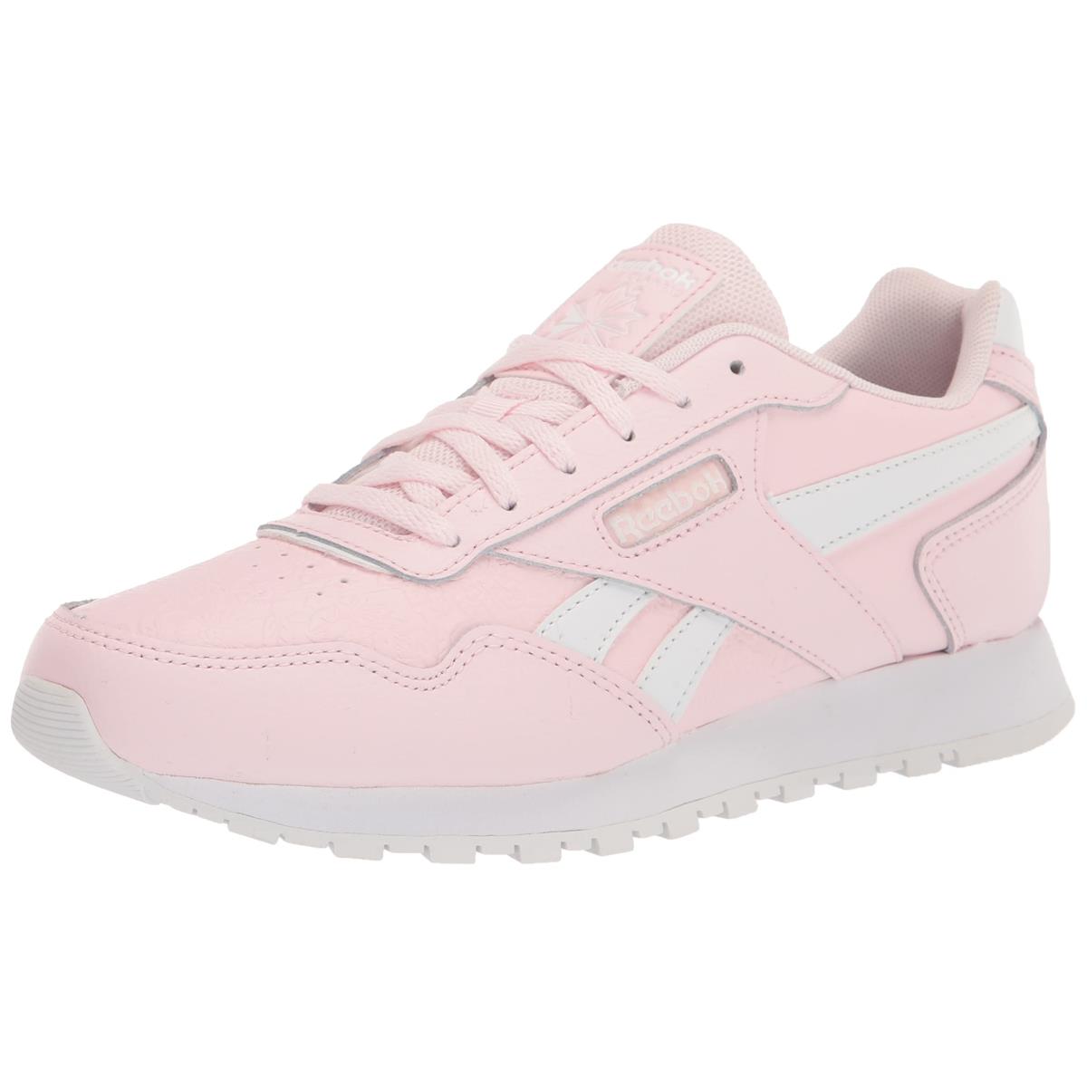 Reebok Women`s Classic Harman Run Sneaker Porcelain Pink/White