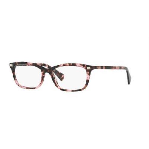Ralph Lauren RA7089 1693 Pink Tortoise Eyeglasses 53-17-140