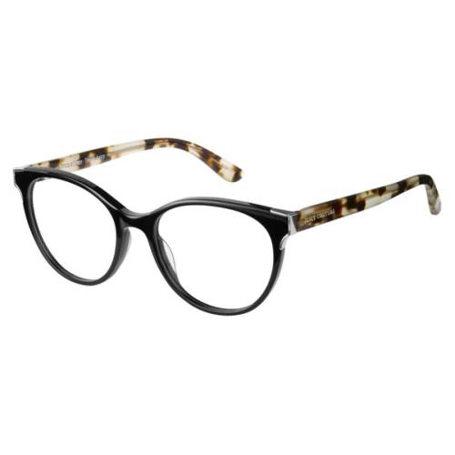 Juicy Couture JU176 807 Round Shiny Black Eyeglasses