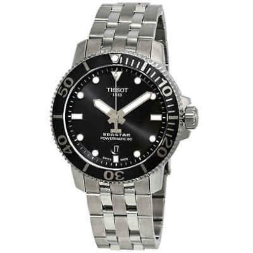 Tissot Seastar 1000 Automatic Black Dial Men`s Watch T1204071105100