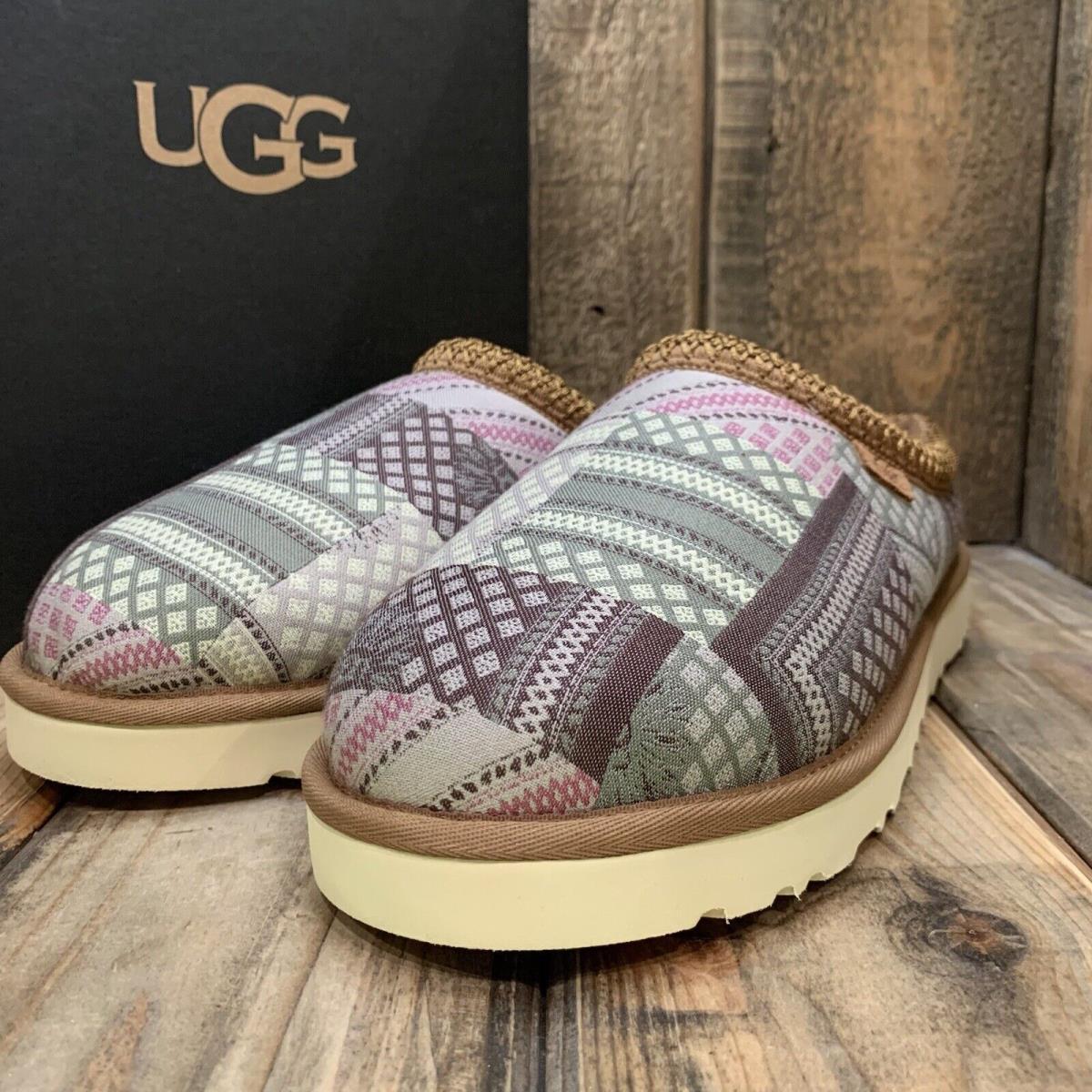 Mens US 12 Ugg Tasman Taz Sash Slipper Shoes Fabric Wool Multi Color Eur 45