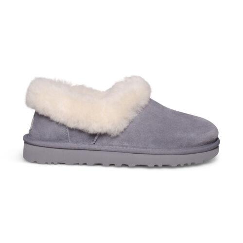 Ugg Nita Lighthouse Suede Sheepskin Wool Shearling Women`s Slippers Size US 10