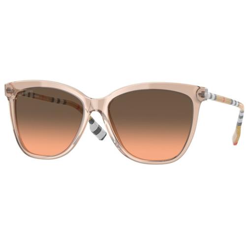 Burberry BE 4308 Peach 400618 Sunglasses