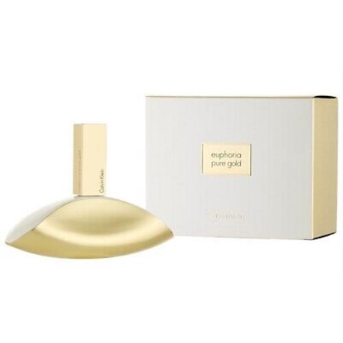 Euphoria Pure Gold Calvin Klein 3.4 oz / 100 ml Edp Women Perfume Spray