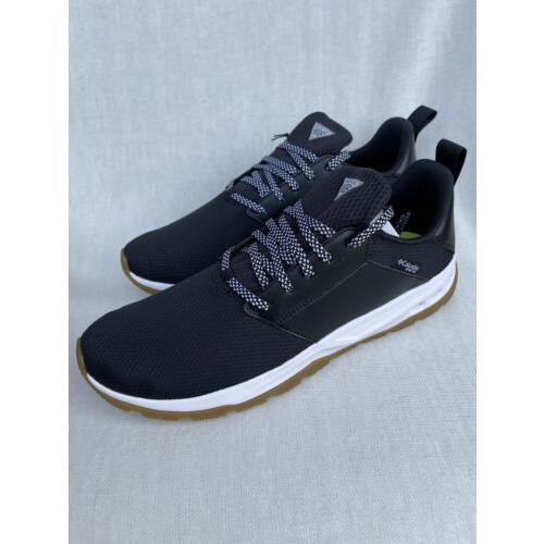 Columbia Men`s Pfg Tamiami Fishing Water Resistant Shoes Size 12 Black