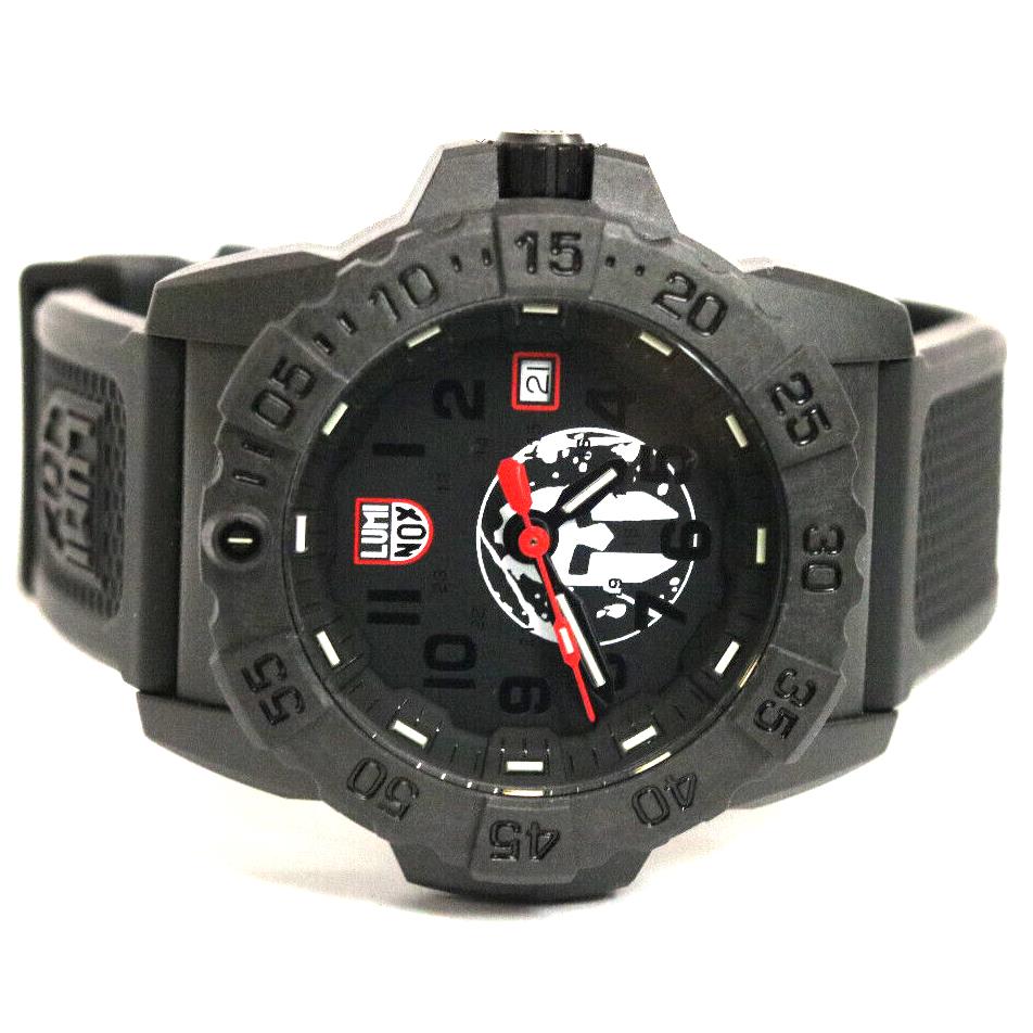 Luminox Spartan Quartz Black Dial Men`s Watch XS.3501.SPARTAN