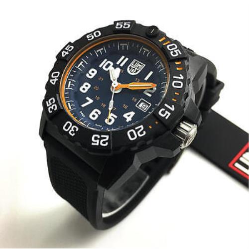 Men`s Luminox Navy Seal Foundation Military Dive Watch 3503.NSF