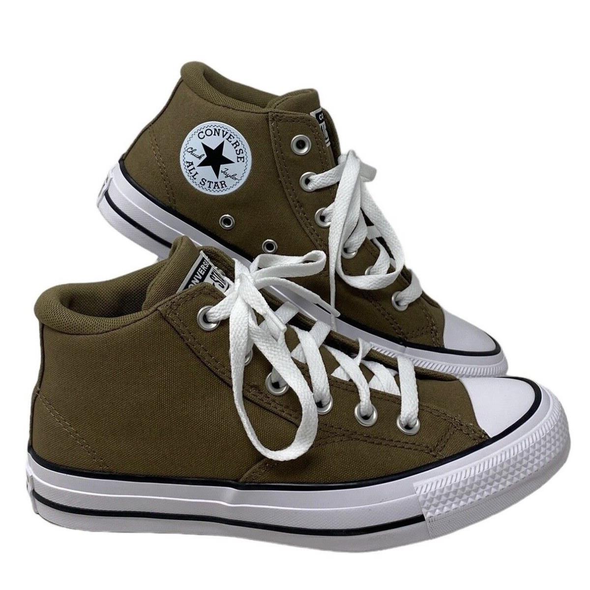 Converse Chuck Taylor Malden Street Mid Canvas Brown Shoes For Men Skate A05408F