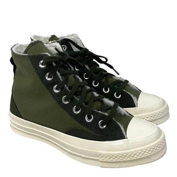 Converse Chuck 70 Khaki Canvas High Top Men`s Casual Sneakers Shoes A05055C