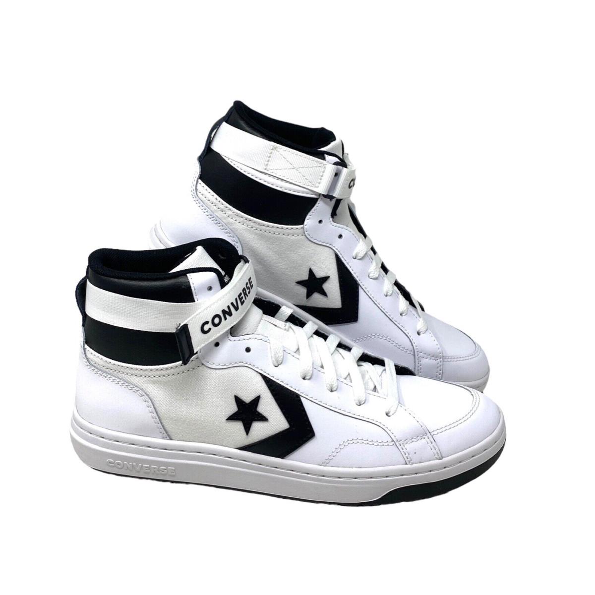 Converse Pro Blaze V2 Mid Top White Black Leather Skate Shoes Men s Size A00985C