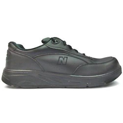 New Balance Men`s Walking Shoes Lightweight Lace Up Sneakers Black