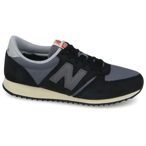 New Balance U420KBG Women`s Black Low Top Running Sneaker Shoes Size 7 N69
