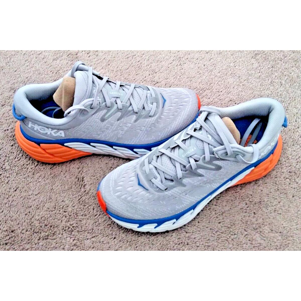 Men`s Hoka Gaviota 4 Running Shoes Size 8 1/2 D - Nice