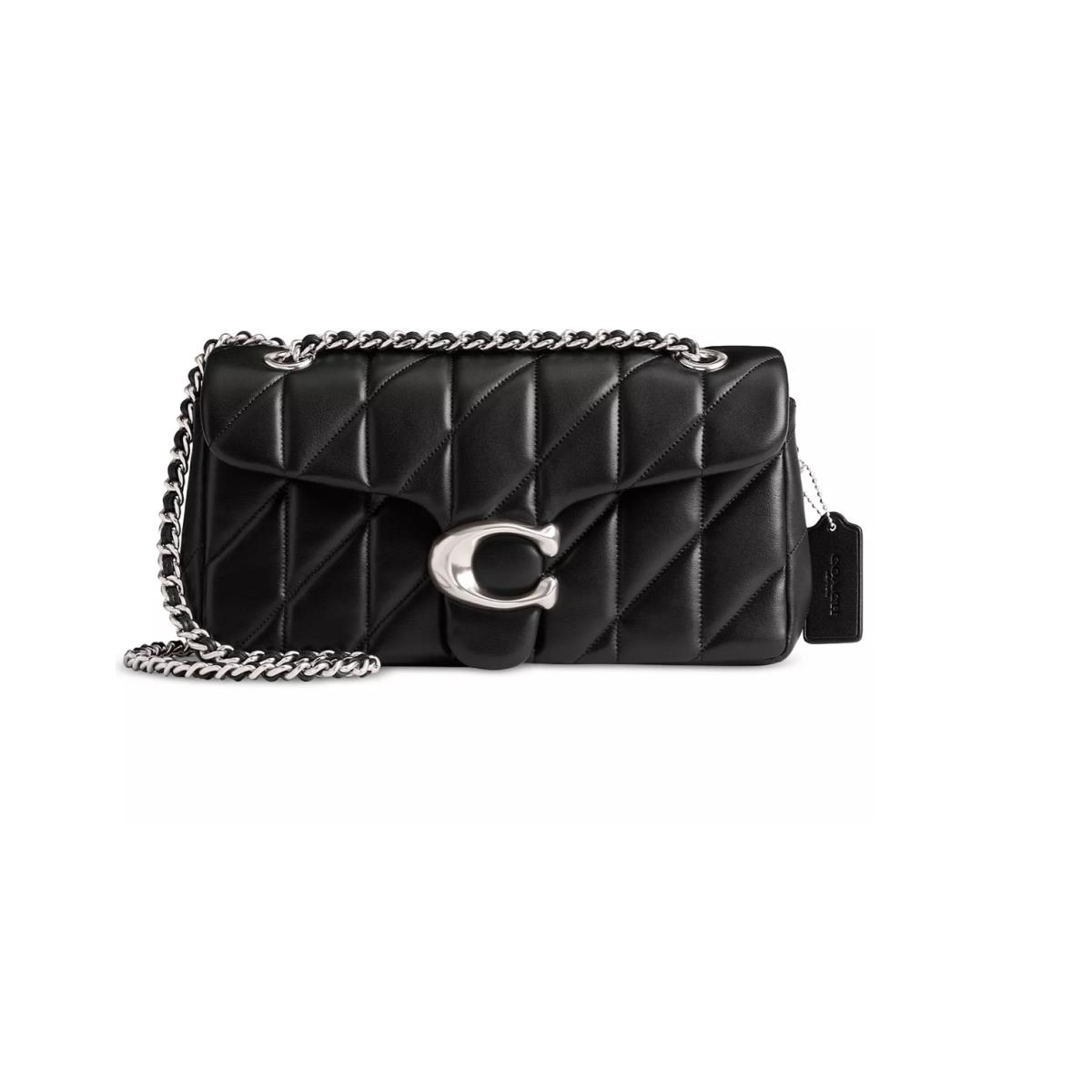 Coach Tabby Small Quilted Leather Shoulder Bag 26 Lh/black - Exterior: LH/BLACK