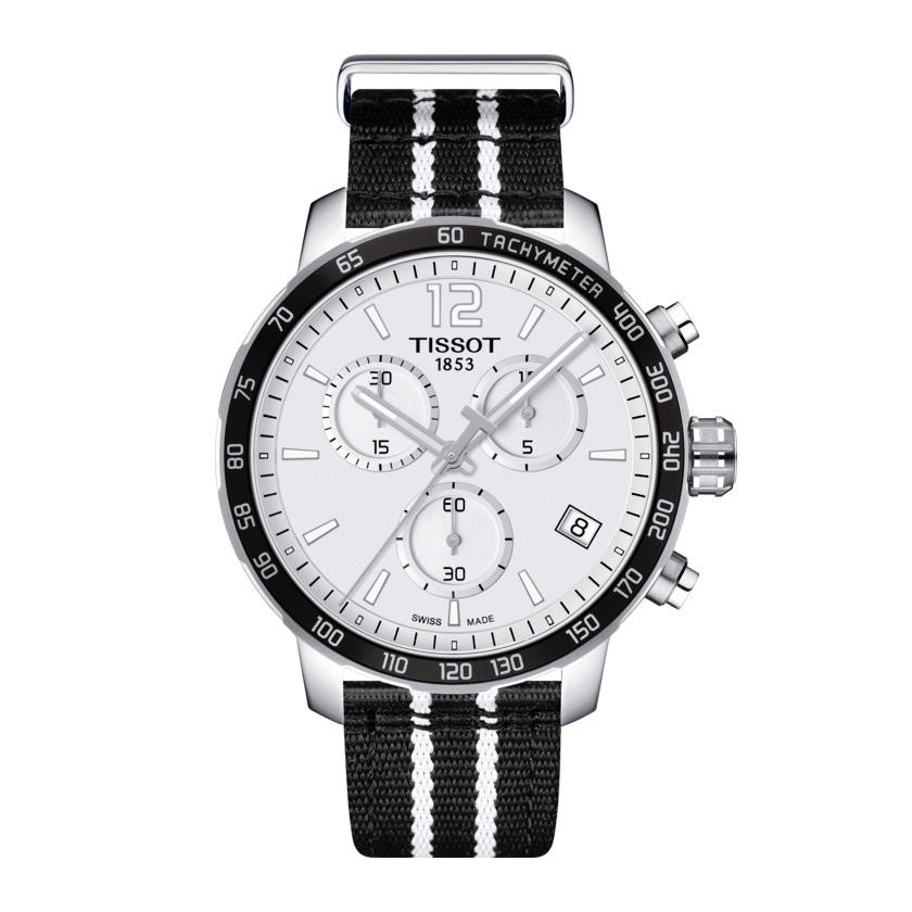 Tissot Quickster Chronograph Nba San Antonio Spurs Men`s Watch T0954171703707