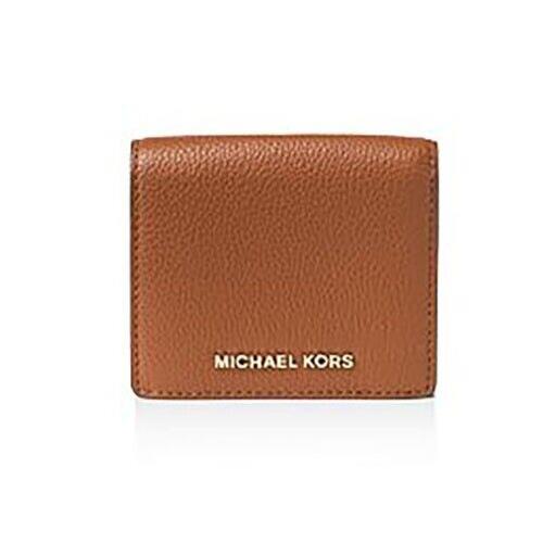 Kors Bedford Small Wallet in Luggage Brown with Coin Purse