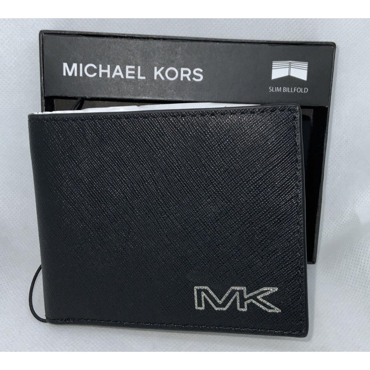 Michael Kors Men s Black Andy Slim Billfold Wallet